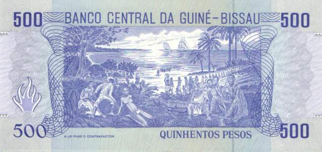 500 Pesos 1.3.1990
